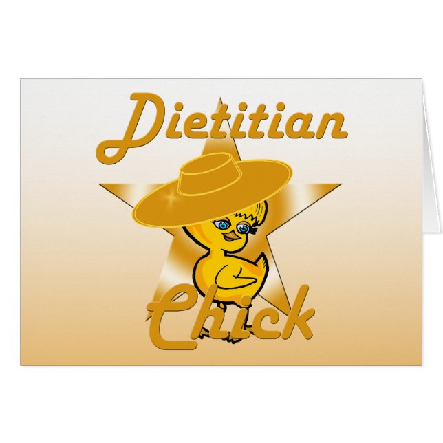 Dietitian Chick #10 (Front Horizontal)