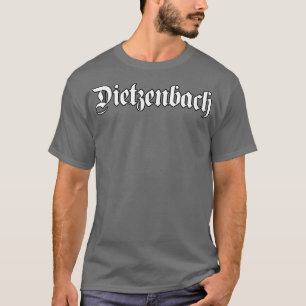 Dietzenbach written with gothic font T-Shirt