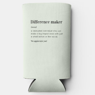 Difference Make Employee Appreciation Gifts Seltzer Can Cooler