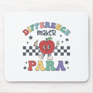 Difference Maker Para Teacher Paraprofessional Par Mouse Mat