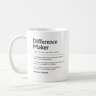 Difference Maker Teacher Appreciation Gift School Coffee Mug