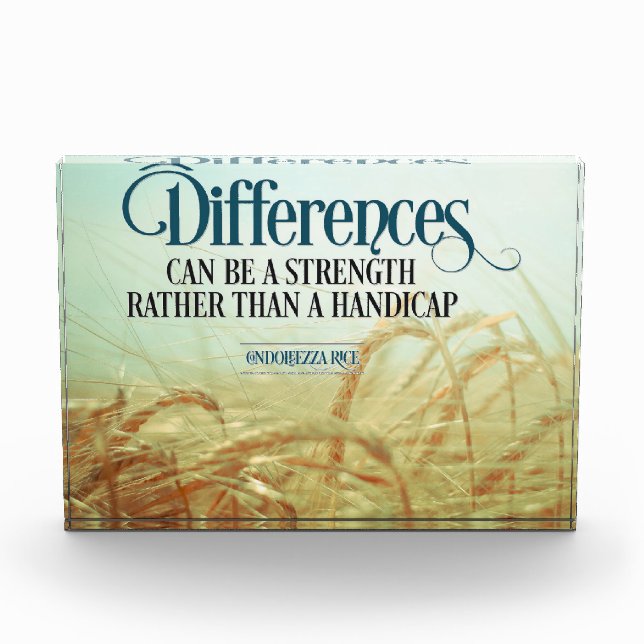Differences Can Be A Strength Photo Block (Front)
