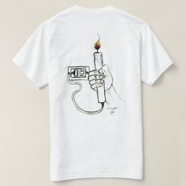 DIFFERENT ART, CRITICISM T-Shirt (Design Back)