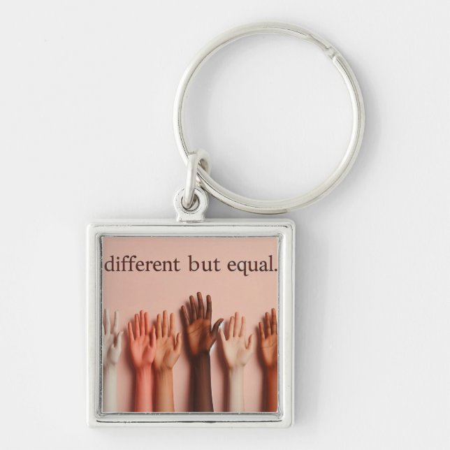 Different but Equal / Different but Equal Key Ring (Front)