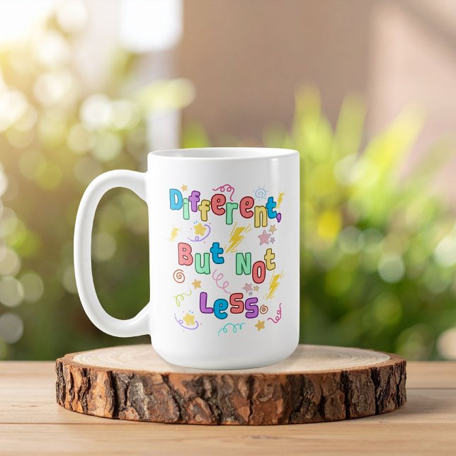 Different, But Not Less - ADHD Awareness Coffee Mug (Creator Uploaded)