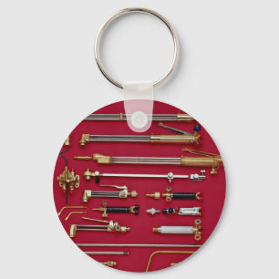 Different cutting blowpipes used by welder's key ring