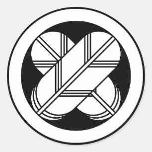 Different from Maru and Takanoha (eight-story draw Classic Round Sticker