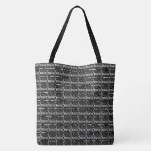 Different gray, different striped or shapes tote bag