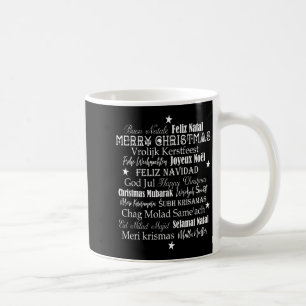 Different Languages Of Merry Christmas T Shirt  Coffee Mug