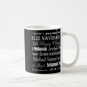 Different Languages Of Merry Christmas T Shirt  Coffee Mug