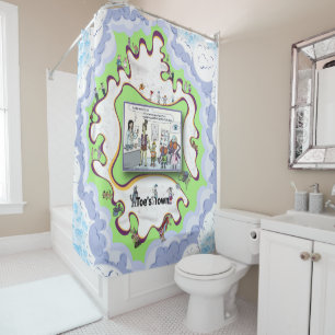 Different Lenses Mother’s Day Shower Curtain