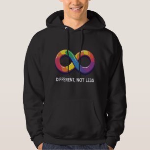 Different Not Less – Autism Awareness Infinity Hoodie