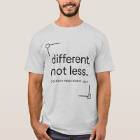 Different, Not Less | Minimalist Disability Pride