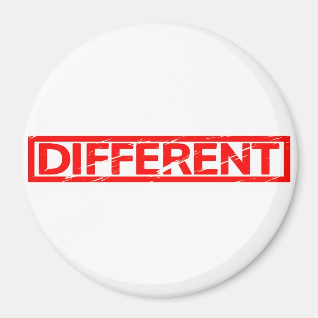 Different Stamp Magnet (Front)