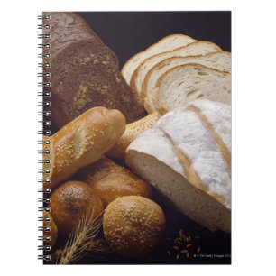 Different types of artisan bread notebook