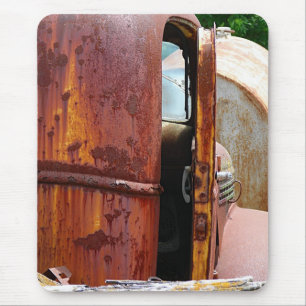Different View of Old Truck Mouse Mat