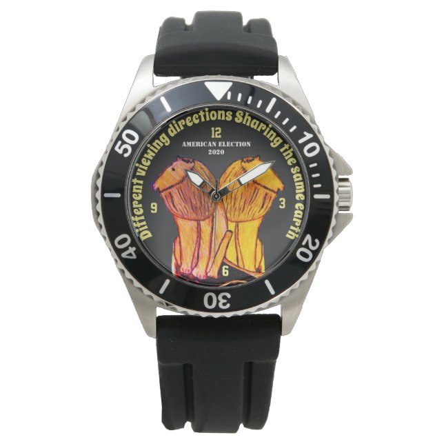Different viewing directions watch (Front)