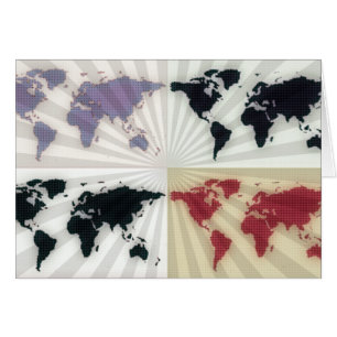 Different world maps