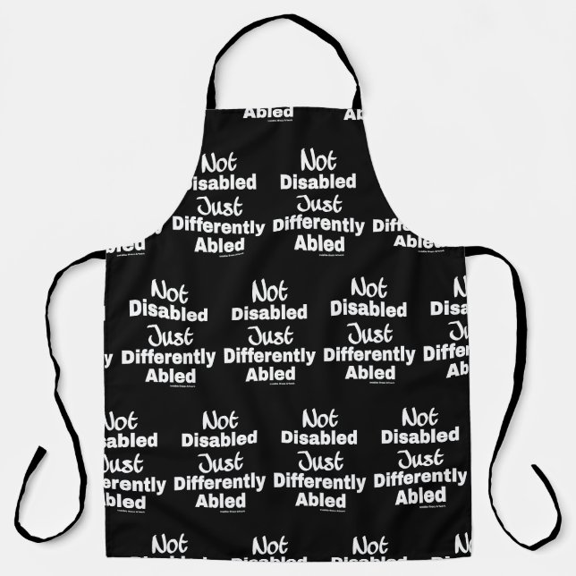 Differently Abled Apron (Front)