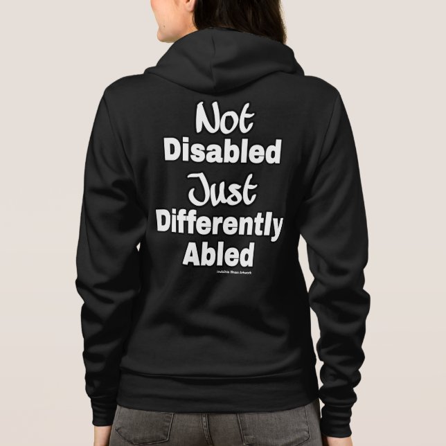 Differently Abled Hoodie (Back)
