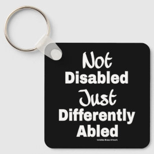 Differently Abled Key Ring