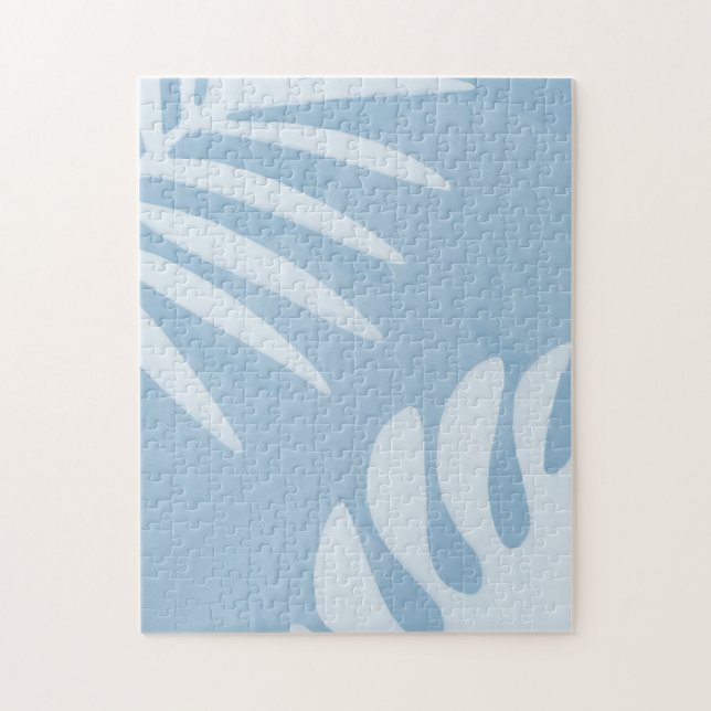 Difficult Blue Summer Song Tropical Puzzle (Vertical)