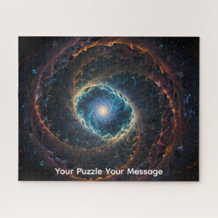 Difficult "Cosmic Swirls" Jigsaw Puzzle