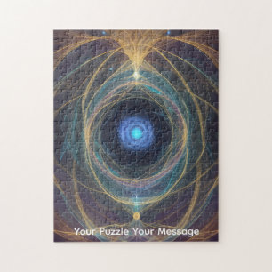 Difficult jigsaw puzzle "Cosmic Swirls"