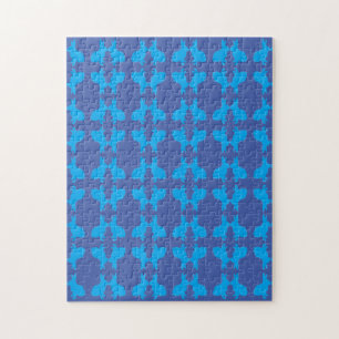 Difficult Modern Blue Bunny Puzzle