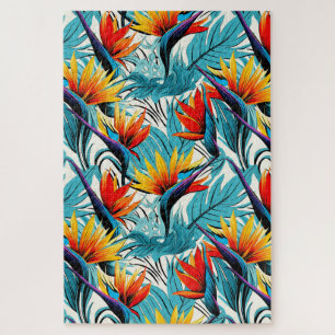 Difficult Pretty Bird of Paradise  Jigsaw Puzzle