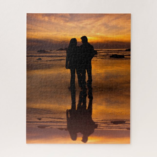 Difficult Romantic Beach Puzzle (Vertical)
