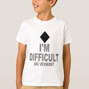 Difficult_Ski_VERMONT T-Shirt