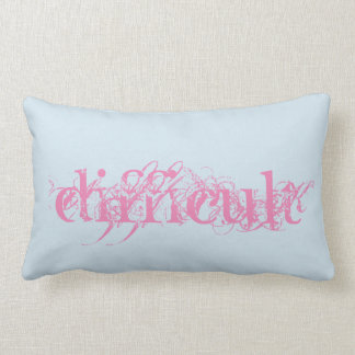 Difficult Woman Pillow Crushed Garden