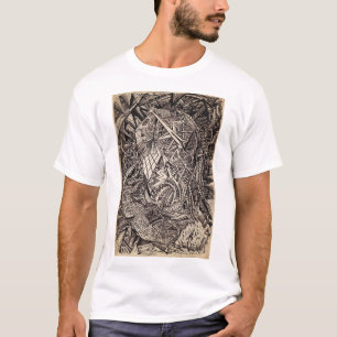 Diffracted (cavern dweller), by Brian Benson T-Shirt