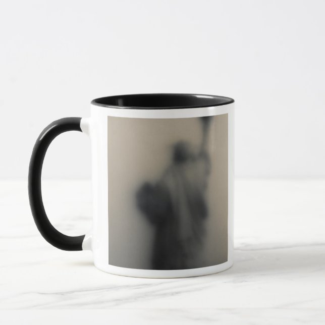 Diffused image of the Statue of Liberty Mug (Left)