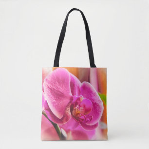Diffused Orchid Tote Bag