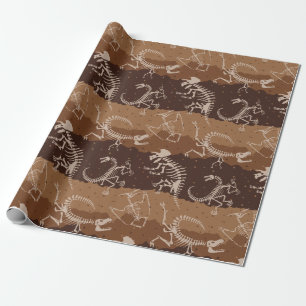 Dig Dino Dig Wrapping Paper