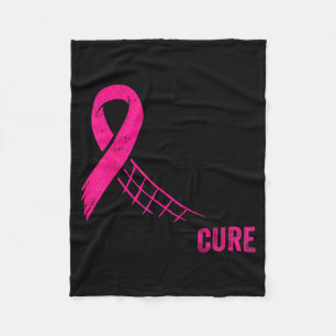 Dig For A Breast Cancer Awareness Volleyball Nk Fleece Blanket