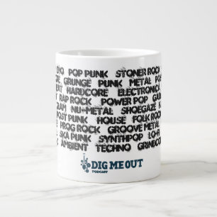 Dig Me Out '90s Music Genres Jumbo Coffee Cup