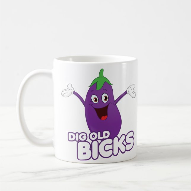 DIG OLD BICKS COFFEE MUG (Left)