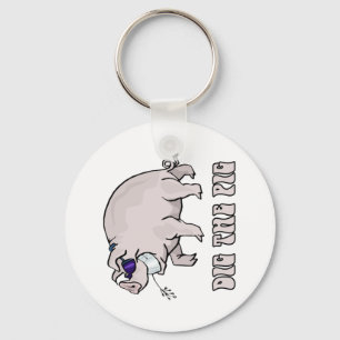 Dig the Pig Key Ring