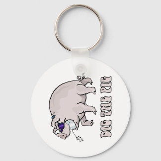 Dig the Pig Key Ring