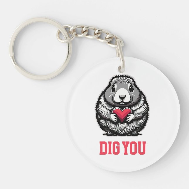  Dig You Key Ring (Front)