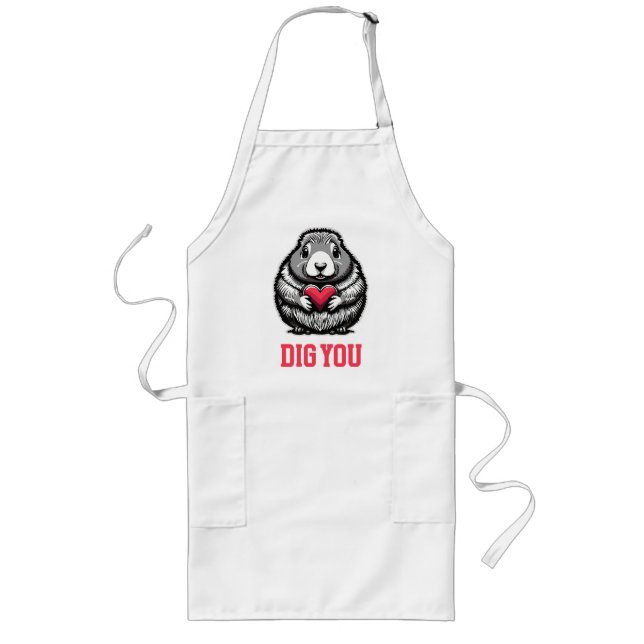  Dig You Long Apron (Front)