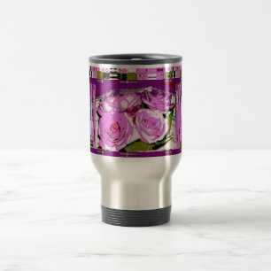 Digal Pink  Design Travel Mug