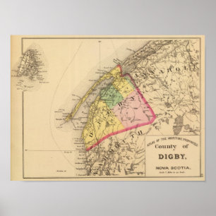 Digby Co, NS Poster