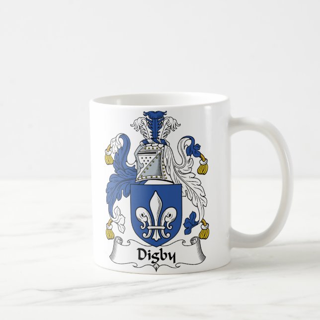 Digby Family Crest Coffee Mug (Right)