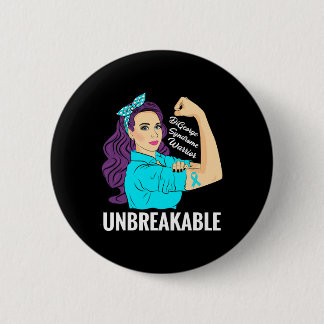 Digeorge Syndrome Awareness 22q Deletion Syndrome 6 Cm Round Badge