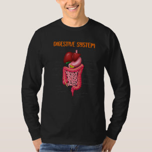 Digestive System Anatomy Anatomical Biology Teache T-Shirt