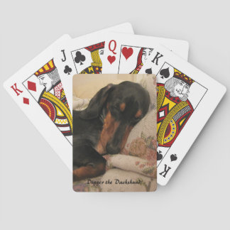Digger Sleeping Playing Cards